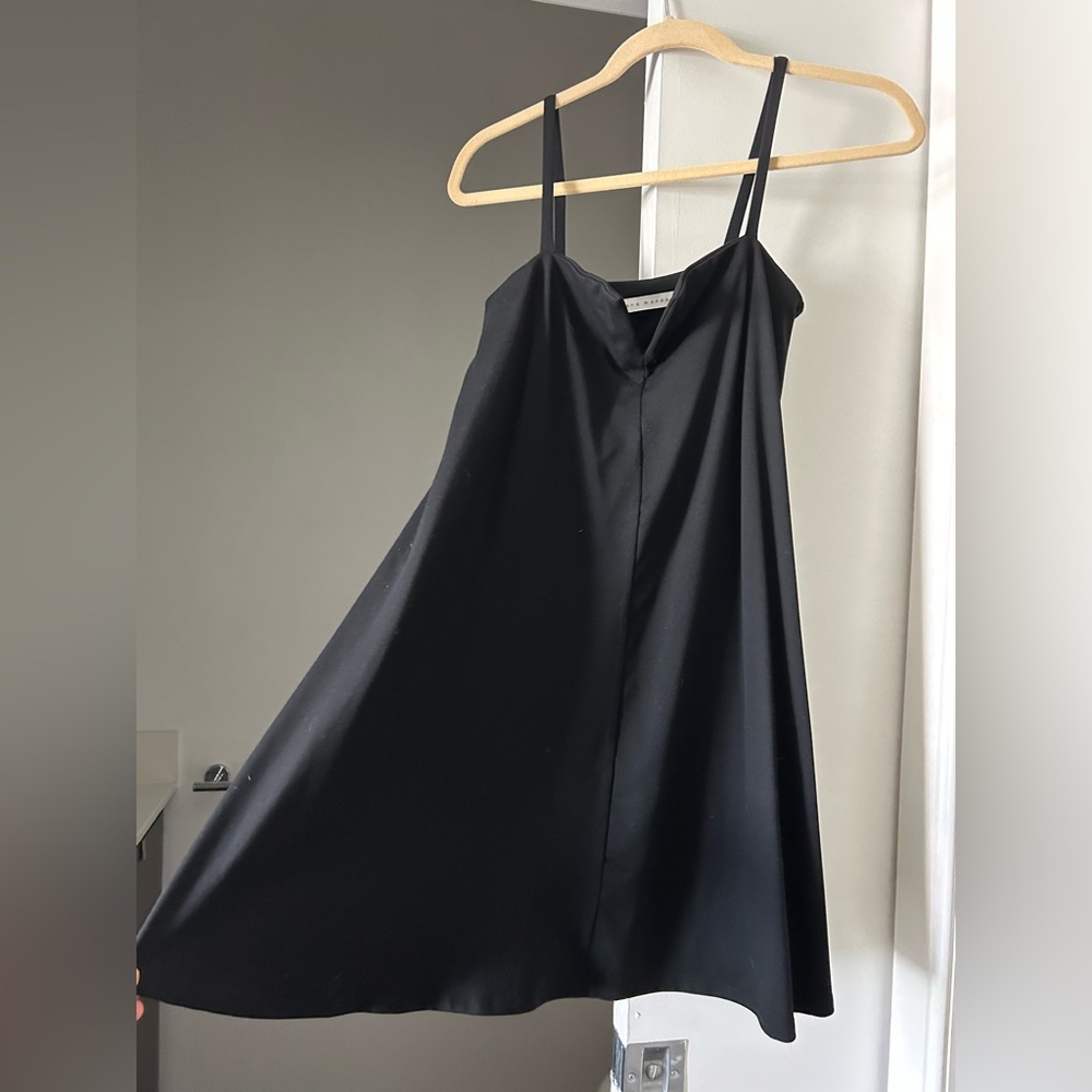 SUSANA MONACO BLACK V WIRE MINI DRESS- brand new!